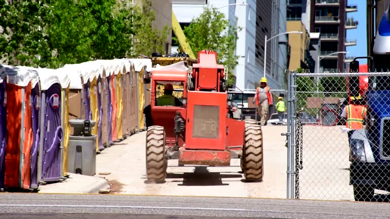 Portable Restroom Setup and Delivery in Fairfax, OH